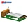 Vehículo de reparto inteligente de 4x8 pies con transporte longitudinal y transversal.